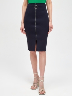 Женская длинная прямая юбка-карандаш